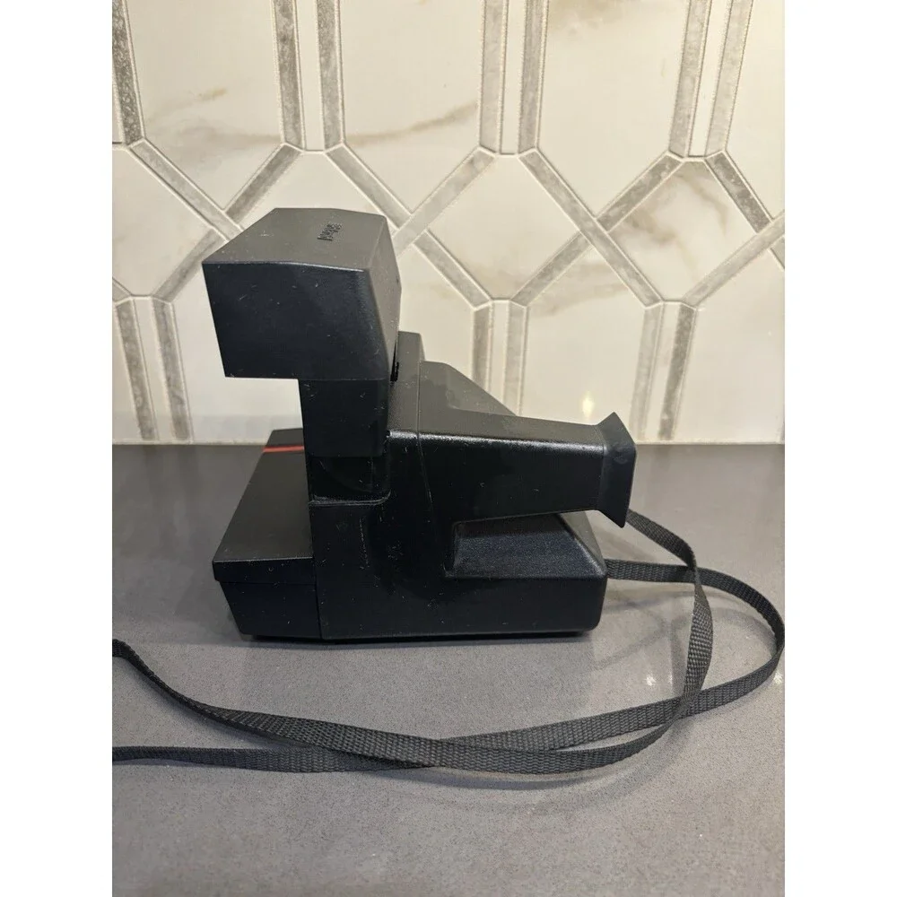 Vintage Polaroid One Step Flash 600 Instant Camera 80s 90s Retro Film Untested